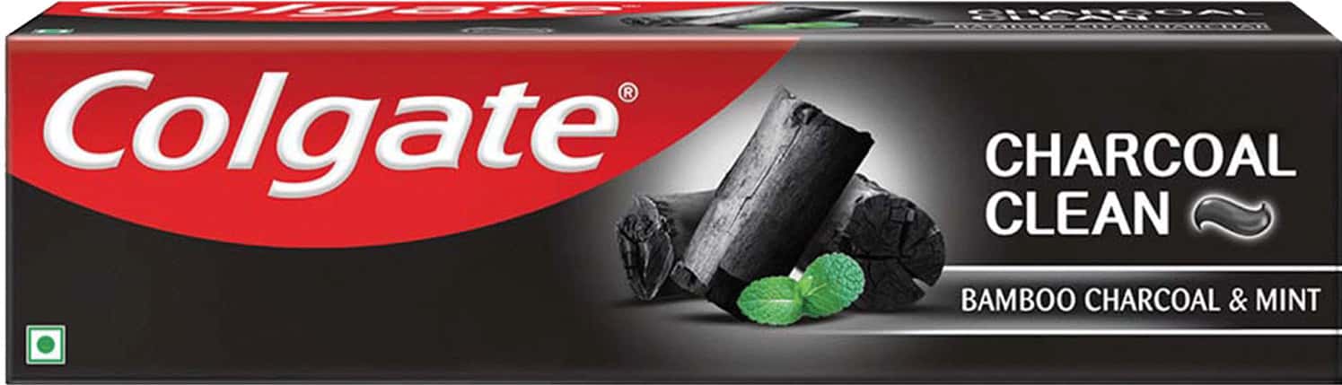 Colgate Charcoal Clean Toothpaste Bamboo Charcoal And Mint (black Gel) 120gm
