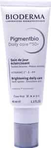 Bioderma Pigmentbio Daily Care Spf 50+ Brightening Cream For Dark Spots | Tube Of 40 Ml