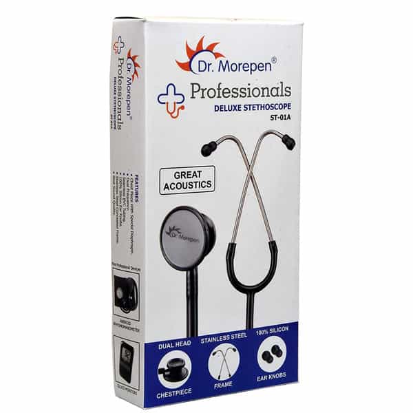 Dr. Morepen Professionals Deluxe Stethoscope St 01A