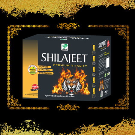 Prime Shilajit Capsules | Ayurvedic Supplement For Vitality Strength & Stamina 100 No'S