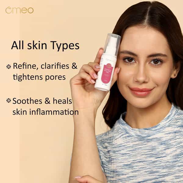 Omeo Rosemary Alcohol-Free Face Mist Toner | For Men & Women - 50 Ml