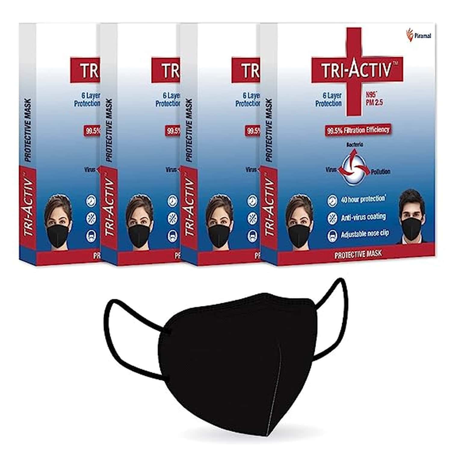 Tri Activ Mask - Pack Of 4