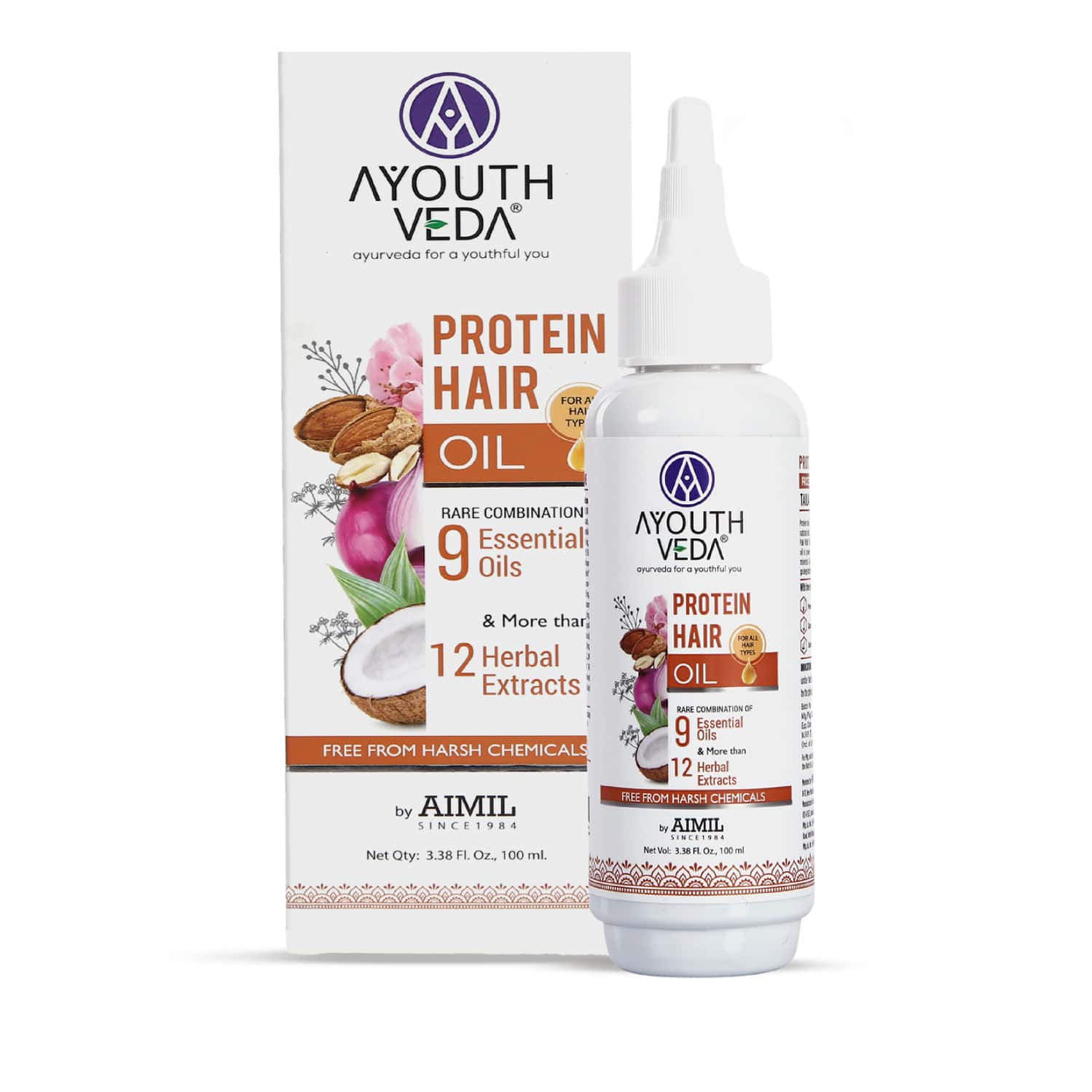 Ayouthveda Protein Hair Oil - 100ml