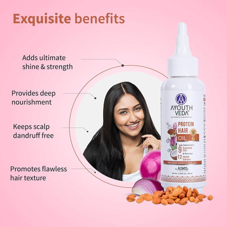 Ayouthveda Protein Hair Oil - 100ml