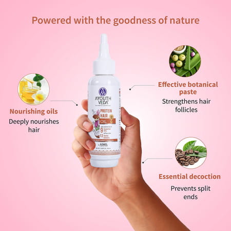 Ayouthveda Protein Hair Oil - 100ml