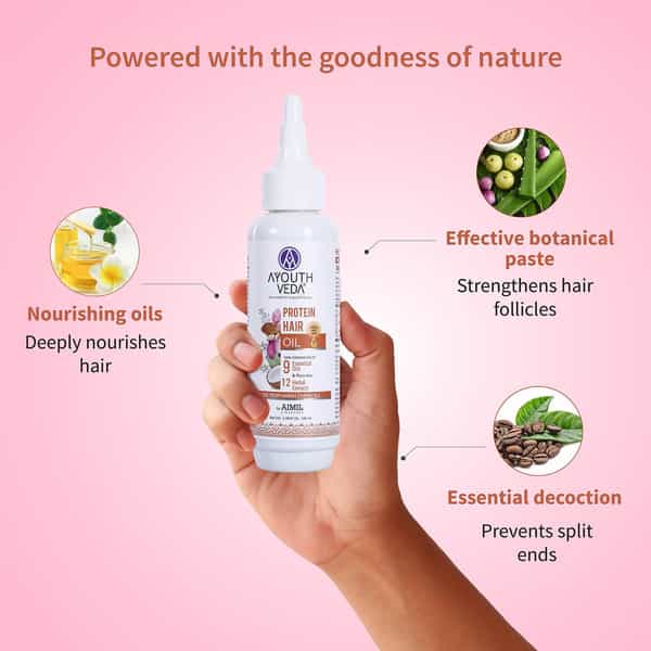 Ayouthveda Protein Hair Oil - 100Ml