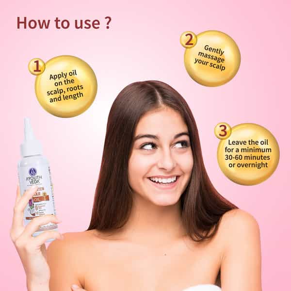 Ayouthveda Protein Hair Oil - 100Ml