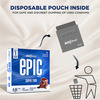 Manforce Epic Desire Super Thin Premium Condoms Silk Chocolate Flavor Disposable Pouch (3 Counts)