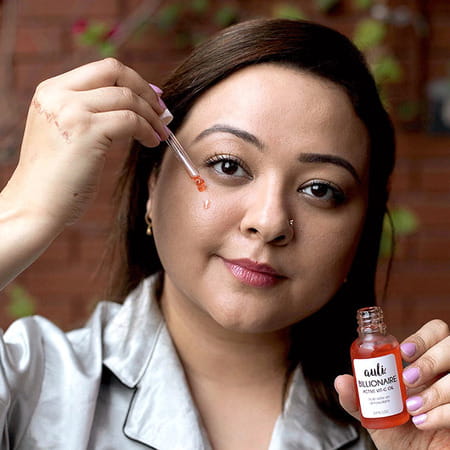 Auli Billionaire Vitamin C Antioxidant Rich Damage Repair Pigmentation Removing Oil - 30ml