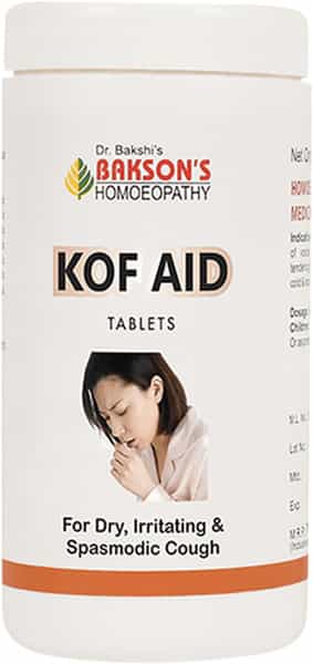 Dr Bakshi's Bakson Homoeopathy Kof Aid Tablet 200