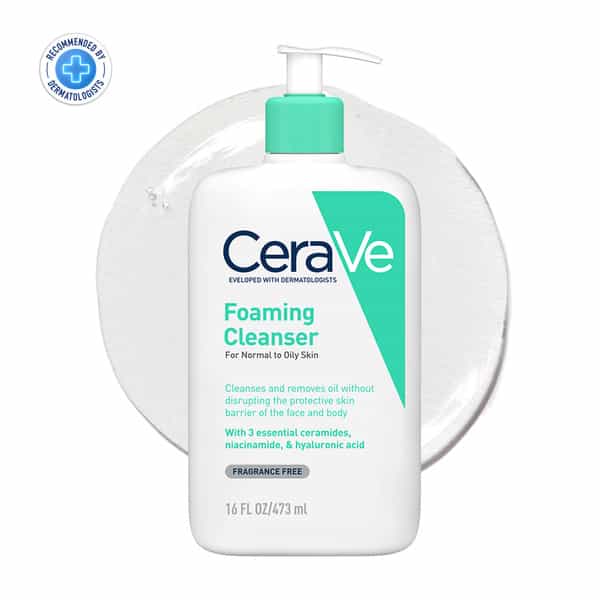 Cerave | Foaming Cleanser | For Normal To Oily Skin 473 Ml