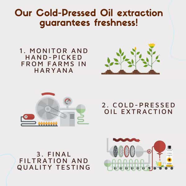 Coco Crush Cold Pressed Sunflower Oil - 200Ml