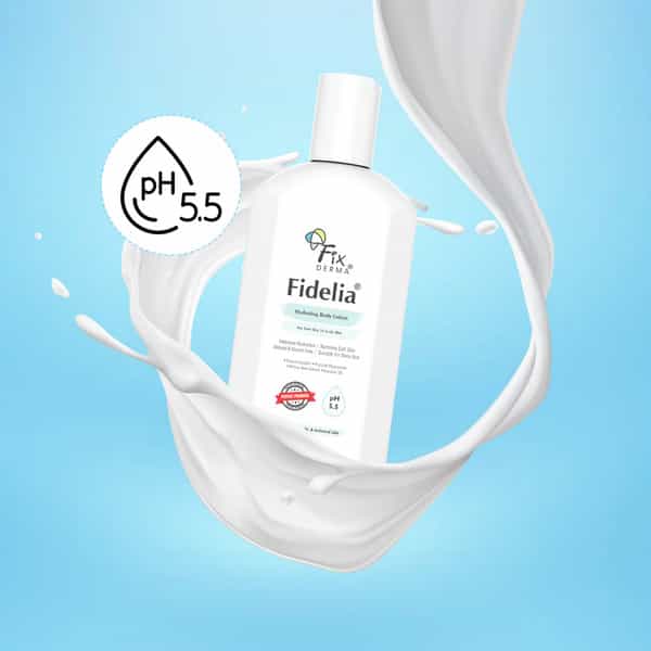 Fixderma Fidelia Hydrating Body Lotion With Avocado Oil For Face Body - 250Ml