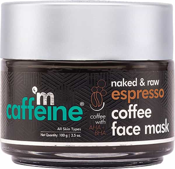 Mcaffeine Exfoliating Espresso Coffee Face Mask - Face Pack With Natural Aha & Bha For All Skin Type