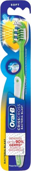 Oral-B Crisscross Bacteria Blast Soft Toothbrush - 1 Piece