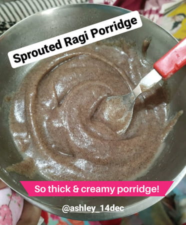 Early Foods Organic Sprouted Ragi Porridge Mix 200G (Plain)