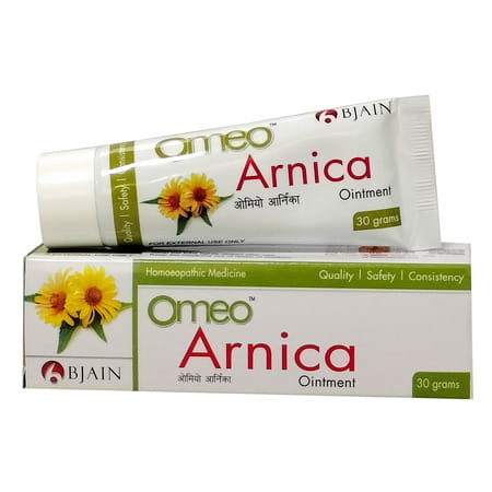 Bjain Omeo Arnica Ointment For Muscle Pain . Sprain & Bruises - 30gm