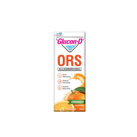 Glucon-D Ors Who Orange Flavour 200 Ml