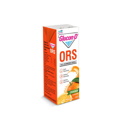 Glucon-D Ors Who Orange Flavour 200 Ml