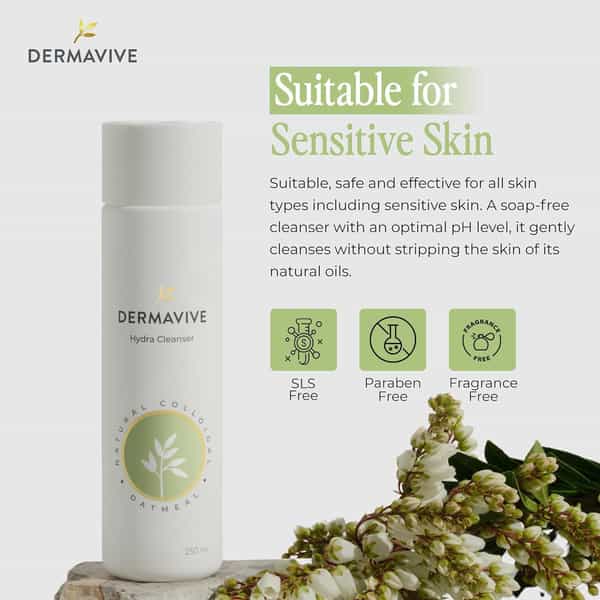 Dermavive Hydra Cleanser - 250Ml