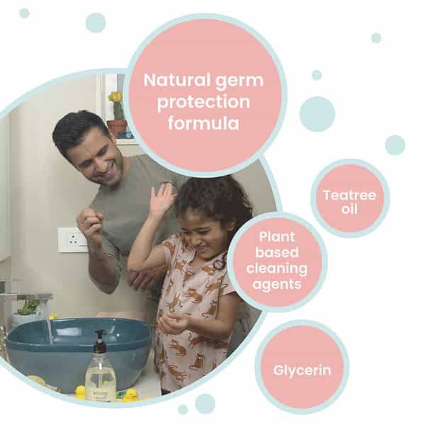 Koparo Hand Wash - Lavender - Germ Protection - Ph Controlled & Hypoallergenic - Child Safe 3X500ml