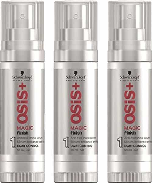 Schwarzkopf Osis Magic Anti-Frizz Gloss Serum 3 Pack (150 Ml)