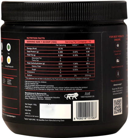 Plantigo Plant Collagen Builder Powder For Men And Women Anti Aging - Certified Organic Supplement