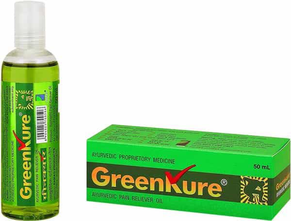 Greenkure Pain Relief Ayurvedic Oil 50 Ml