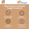 Dr. Morepen Exygra Dotted | Choicolate | Condom | 10 No'S
