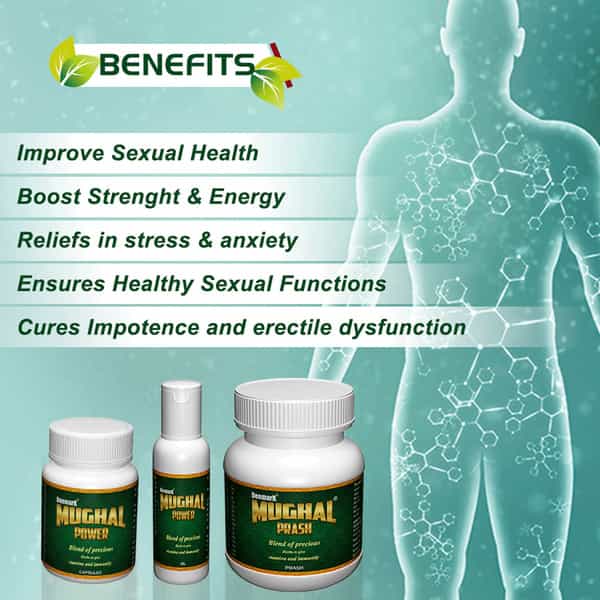 Deemark Mughal Prash For Strength Stamina Energy (250G Prash|50 Ml Oil|30 Capsules Combo 2 Pack)