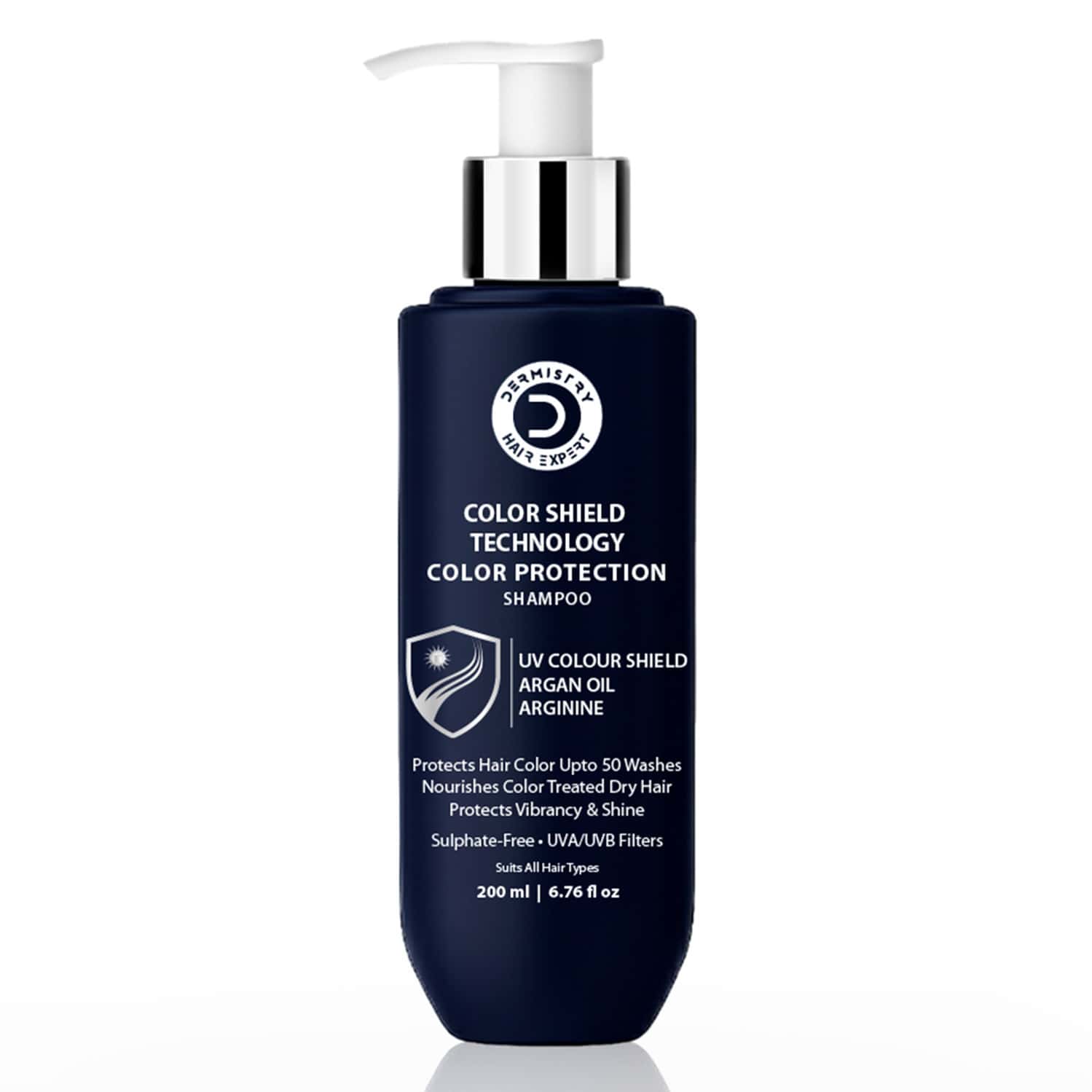 Dermistry Sulphate Free Color Protection Shampoo For Chemically Treated Hair - 200ml