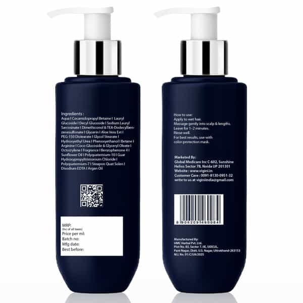 Dermistry Sulphate Free Color Protection Shampoo For Chemically Treated Hair - 200Ml