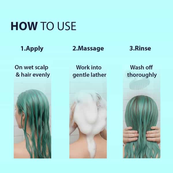 Dermistry Sulphate Free Color Protection Shampoo For Chemically Treated Hair - 200Ml