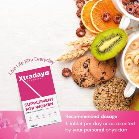 Nuvox Xtraday W On Daily Supplement For Women Strip Of 10 Tablets