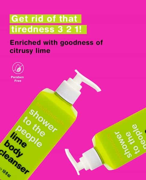 Anatomicals | Lime Body Cleanser | Rejuvenates And Cleanses | Paraben Free | Unisex | 300 Ml