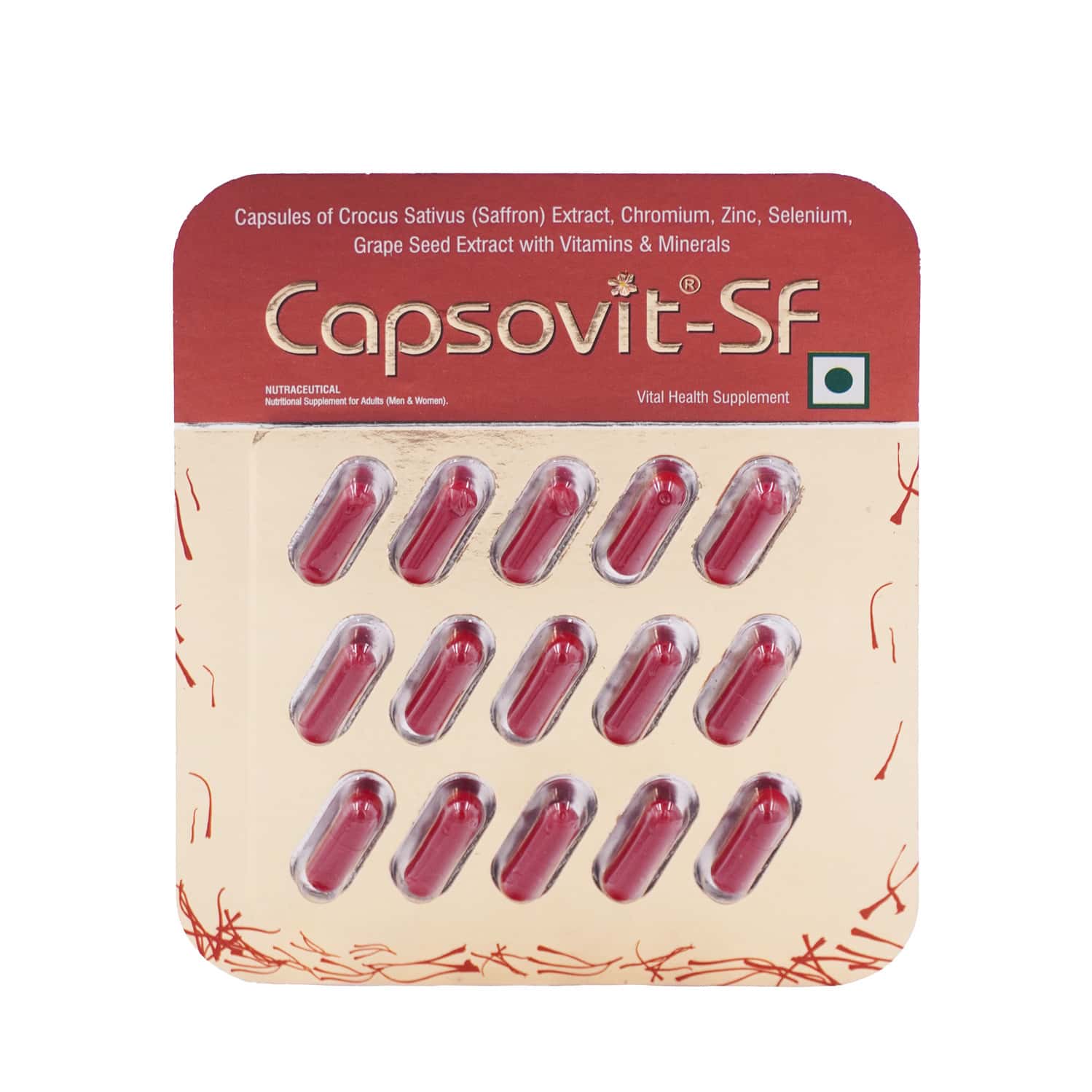 Capsovit Sf Strip Of 15 Capsules