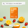 Genone C-Gen 500 Chewable Natural Vitamin C|Limcee Tangy Orange|Boost Immunity|Antioxidant|60 N
