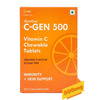 Genone C-Gen 500 Chewable Natural Vitamin C|Limcee Tangy Orange|Boost Immunity|Antioxidant|60 N