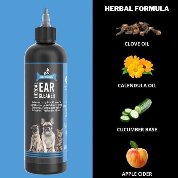 Dogz & Dudez Herbal Ear Cleaner
