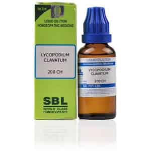 Sbl Lycopodium Clavatum Dilution 200 Ch 30 Ml Pack Of 2