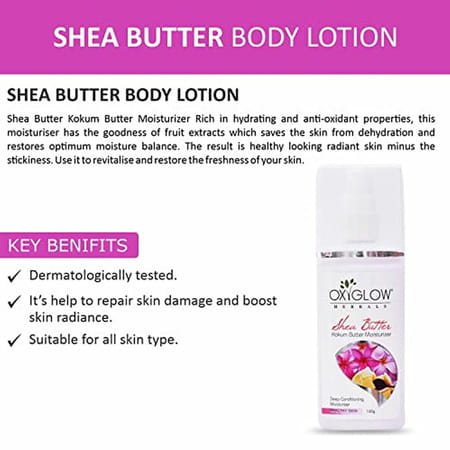 Oxyglow Herbals Shea Butter Lotion 100ml