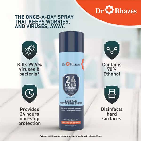 Dr Rhazes 24-Hours Surface Protection Shield Spray (250 Ml)