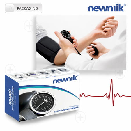 Newnik Sp501 Sphygmomanometer Aneroid Bp Monitor Device 1