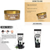 Tnw-The Natural Wash Combo With Charcoal Peel Off Mask & Anti Acne Face Pack