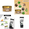 Tnw-The Natural Wash Combo With Charcoal Peel Off Mask & Anti Acne Face Pack