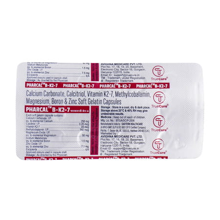 Pharcal B K2 7 Strip Of 10 Capsules