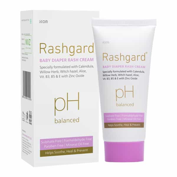 Rashgard Baby Diaper Rash Cream 50 Gm | With Calendula & Witch Hazel (Pack Of 4)