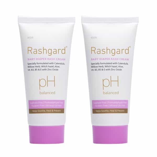 Rashgard Baby Diaper Rash Cream 50 Gm | With Calendula & Witch Hazel (Pack Of 4)