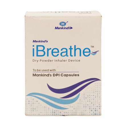 Mankind'S I Breathe Dry Powder Inhaler Device Pack Of 1