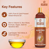 Newish Badam Rogan Oil | Sweet Almond Oil For Hair Body And Skin Unrefined 200Ml ( Pack Of 2)